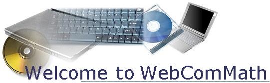 Welcome at WebComMath